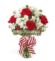 Bouquet of flowers "Fire and water"