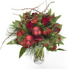 Hand-tied Bouquet "Merry Christmas"