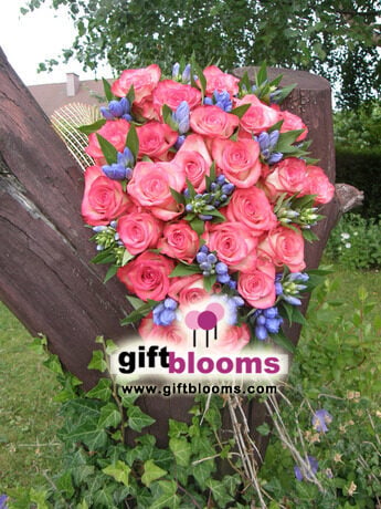 Bouquet of flowers A Spray of Roses