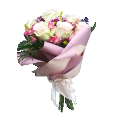 Multicolored bouquet "Colourfulness"