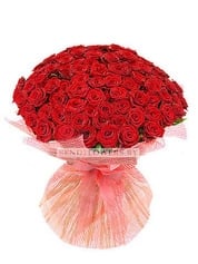 VIP bouquet of 101 red rose
