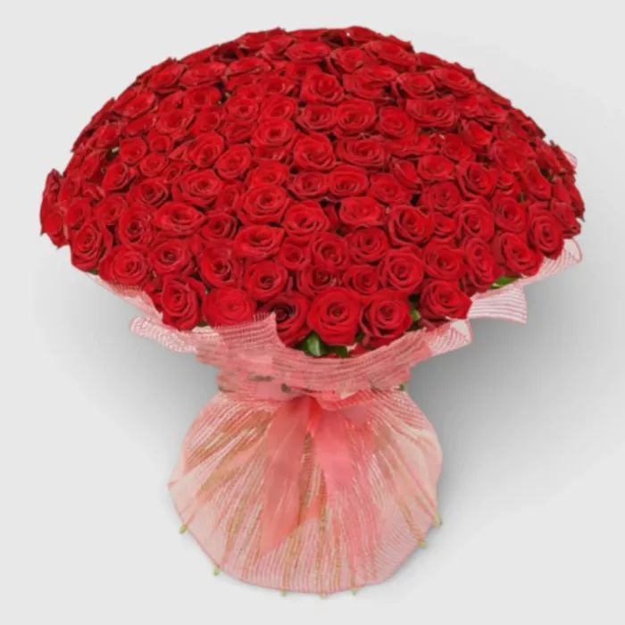 VIP bouquet of 201 red rose