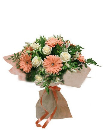 Bouquet Of Flowers Pink Impressions