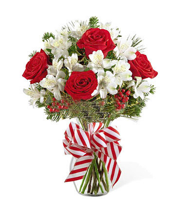 Bouquet of Alstroemeria&Red Roses