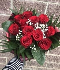 Bouquet of 11 red roses