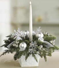 Christmas Flowers Arrangement "Christmas Lights"