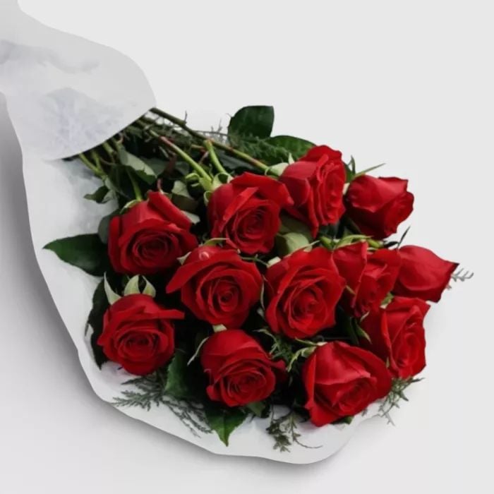 Bouquet of 21 Red Roses
