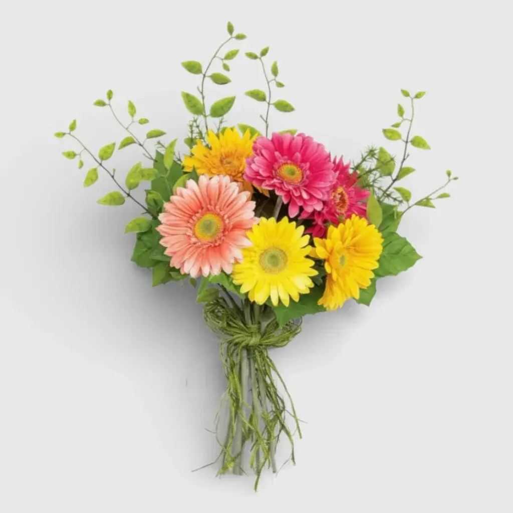 Bouquet of multi- colored gerberas "Floral Energy"