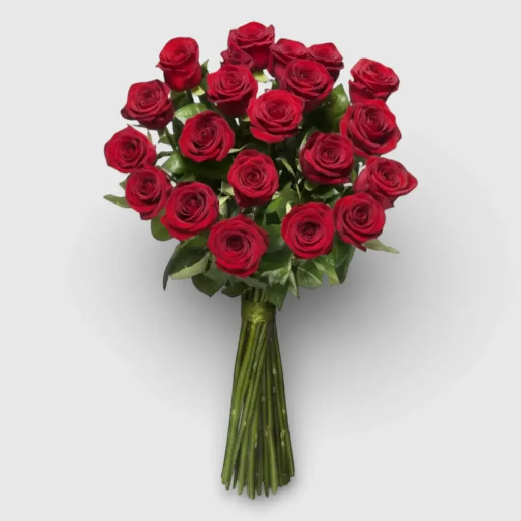 Bouquet of 21 Red Roses "Marta"