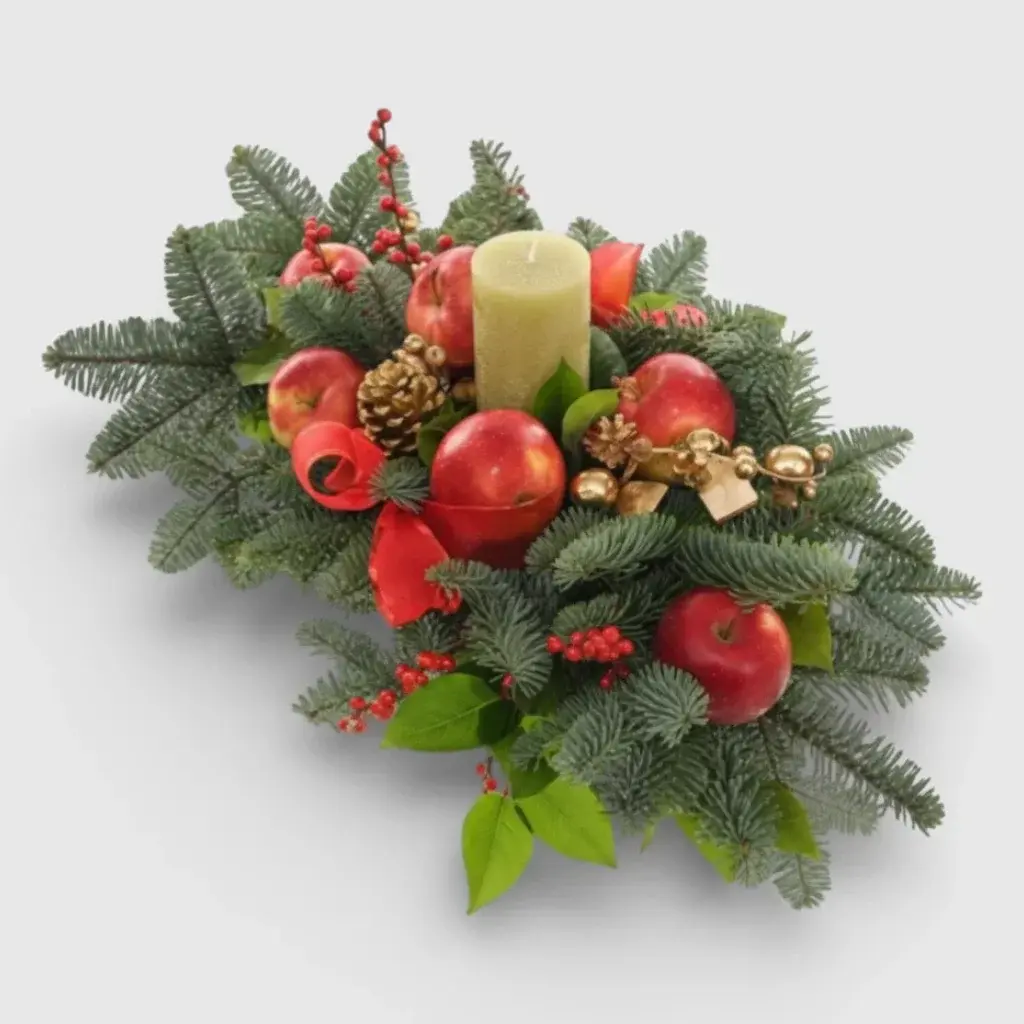 Christmas Pine-Tree Arrangement "Christmas Morning"