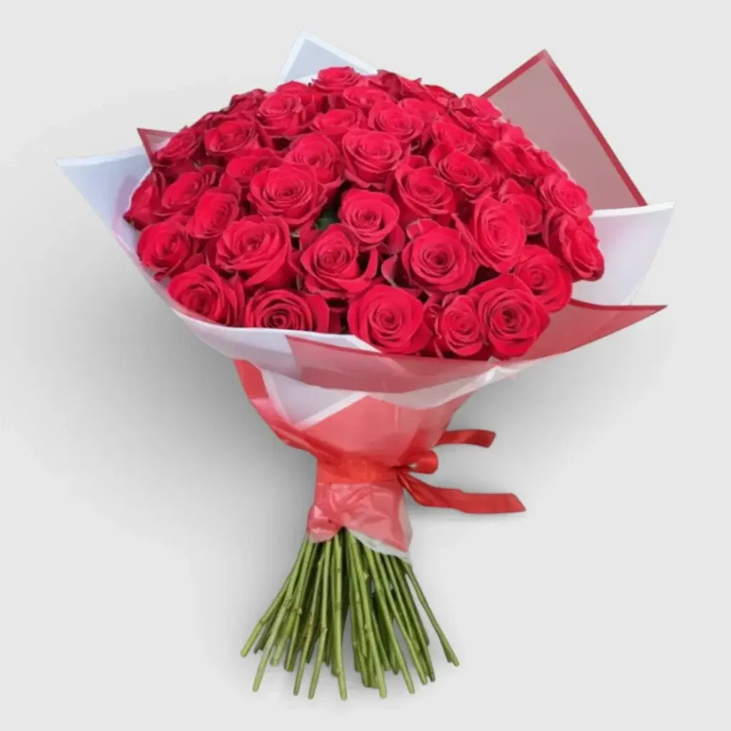 Bouquet of 63 red roses