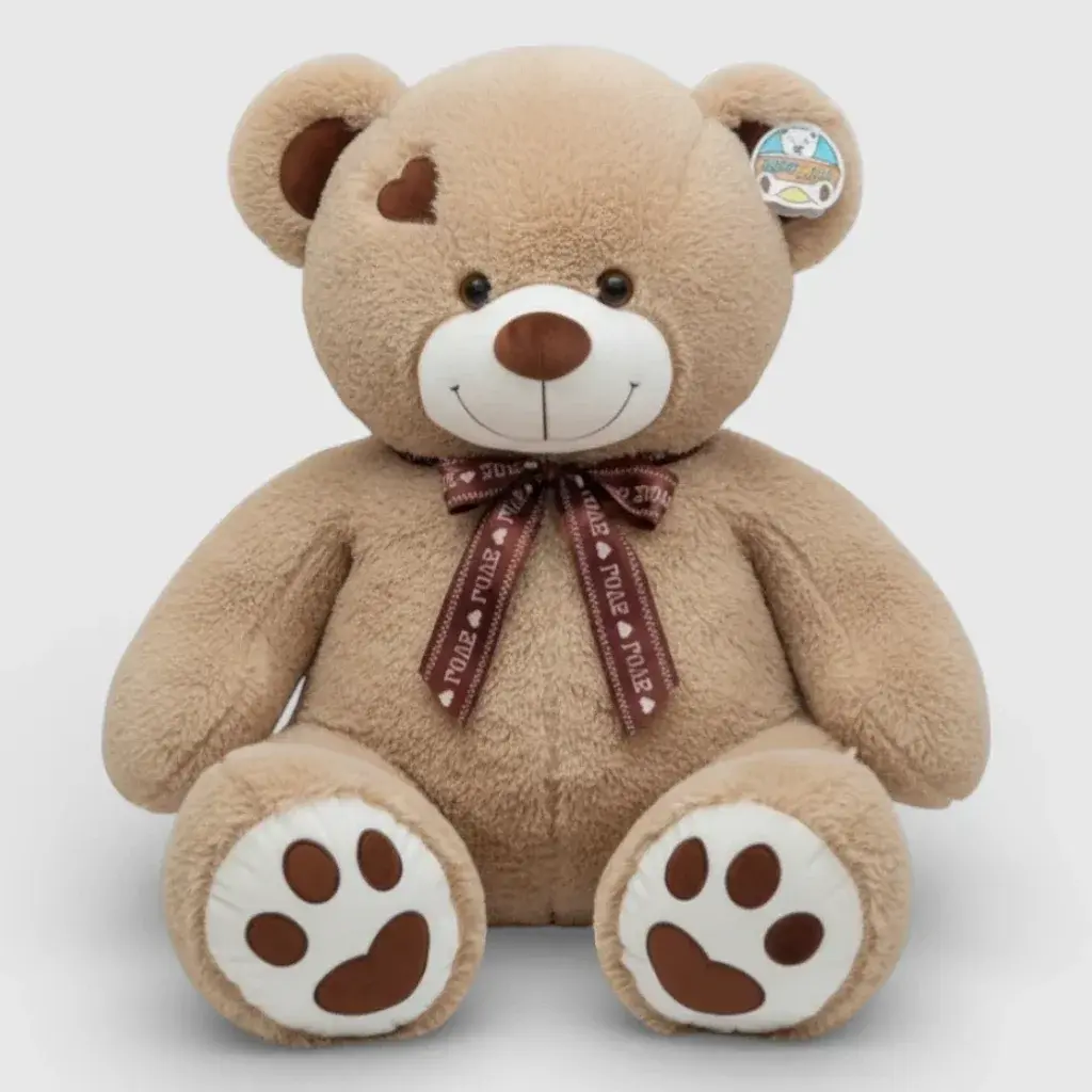 Soft toy teddy bear "Tony", coffee, 110 cm