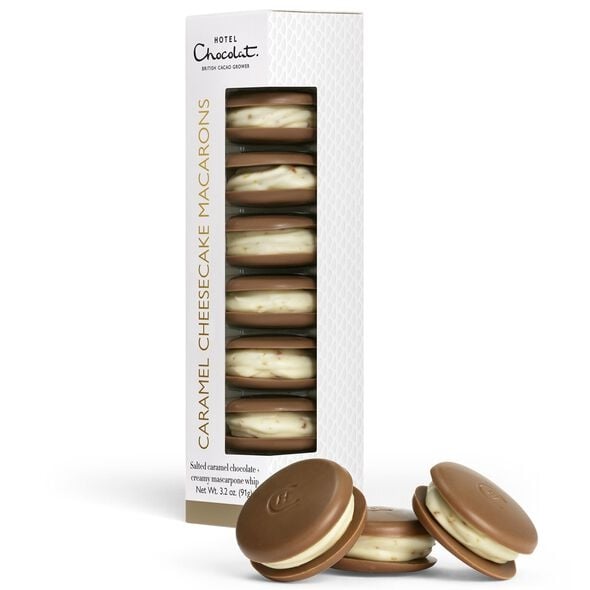 Caramel Cheesecake Macarons