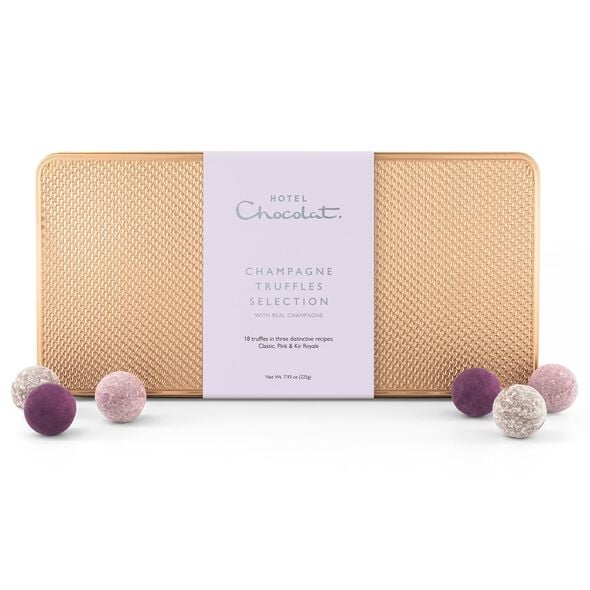 Champagne Truffles Selection Tin