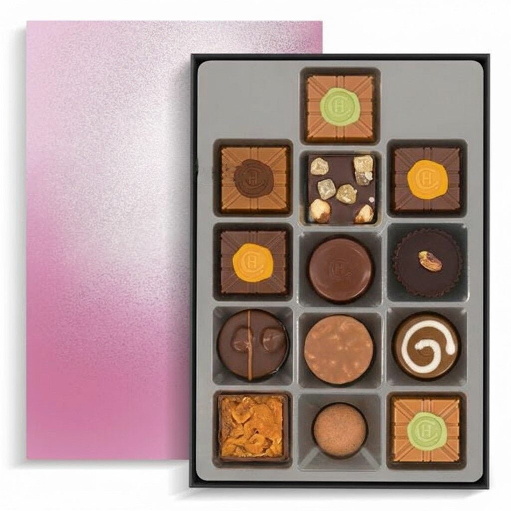 Exquisitely Nutty H-box with Pink Sleeve