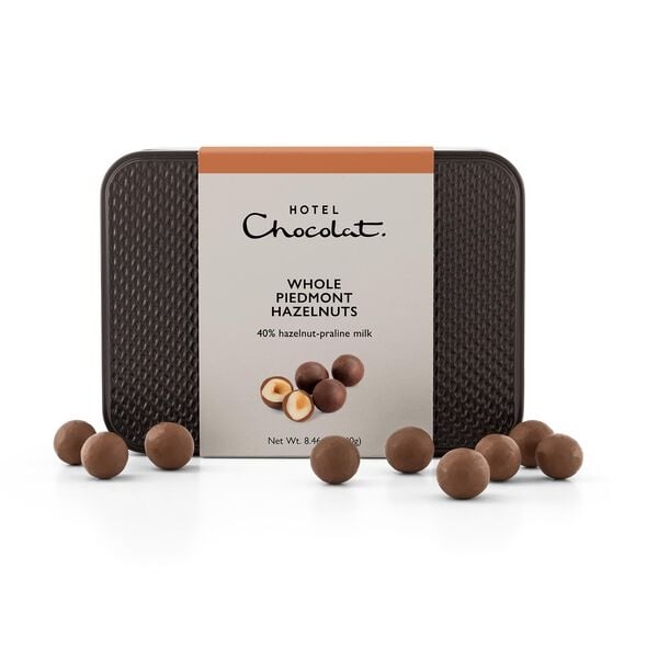 Praline-Milk Chocolate Hazelnuts Gift Tin