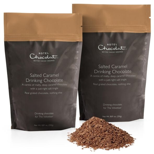 Salted Caramel Hot Chocolate Pouches