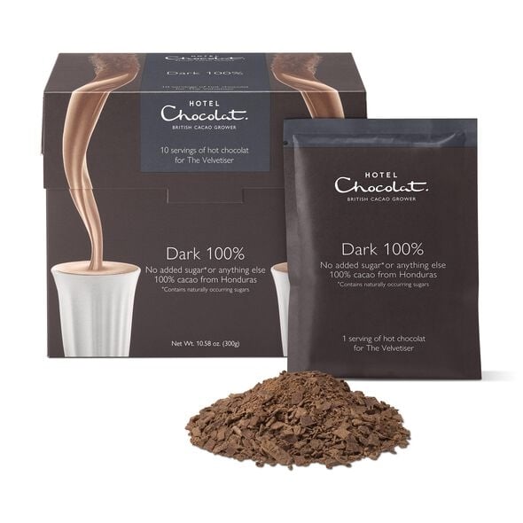 100% Dark Hot Chocolate Sachets