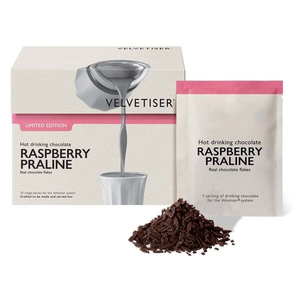 Raspberry Praline Hot Chocolate Sachets – Limited Edition