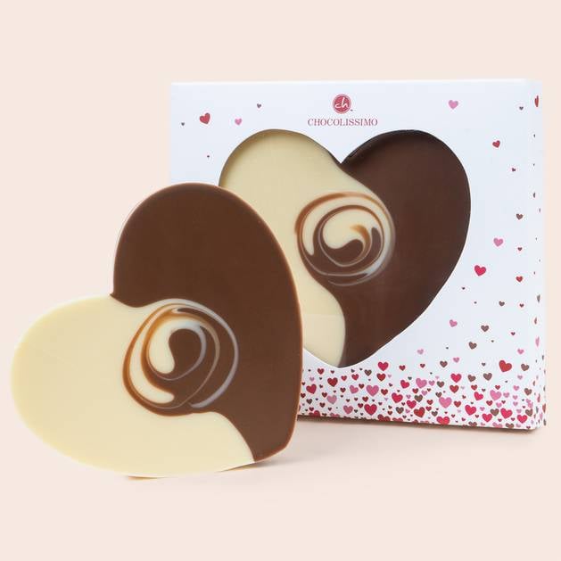 ChocoMilky white heart