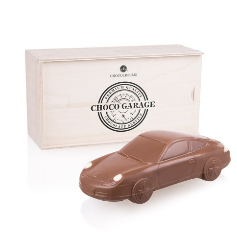 Porsche in a wooden case