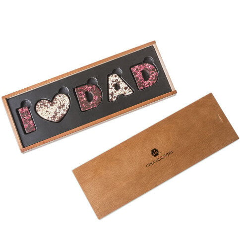 Dessert inscription I Love Dad