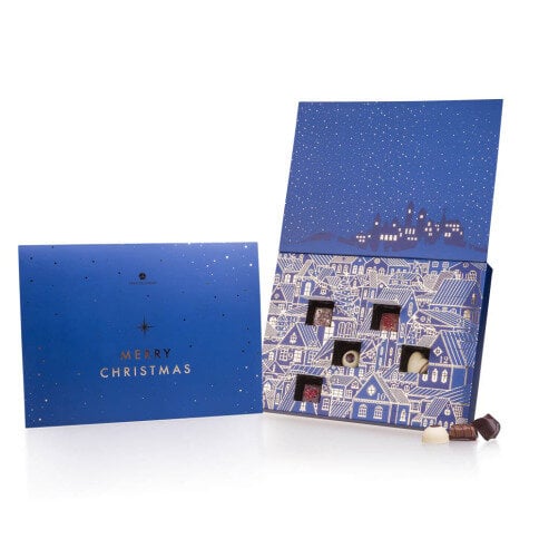 Alcohol free blue advent calendar