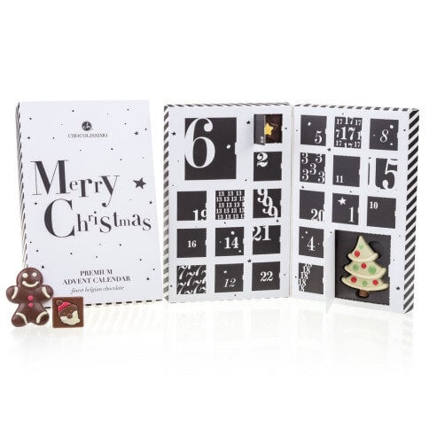 Advent calendar with chocolates