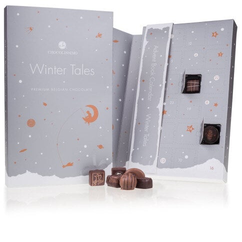 Winter Tales advent calendar with pralines