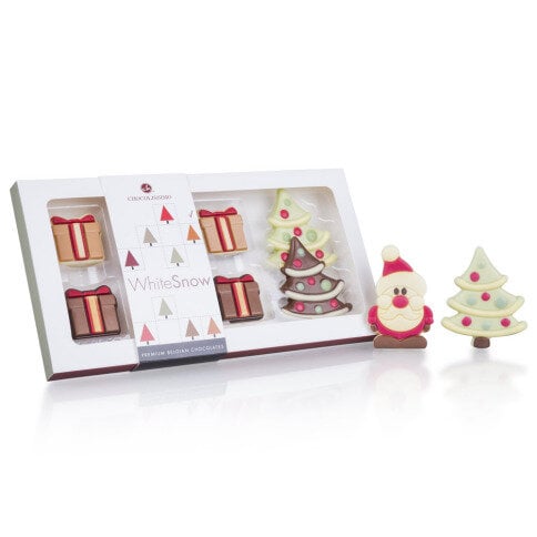 Christmas chocolate figures