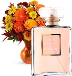 Chanel Coco Mademoiselle + Flowers (Classic Composition)