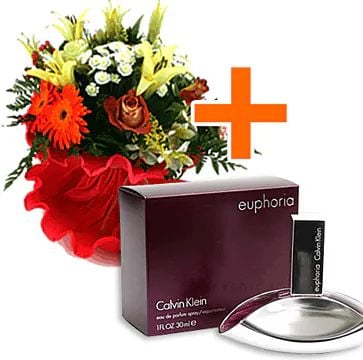 Calvin Klein Women's Perfume + Flowers (Classic Composition)