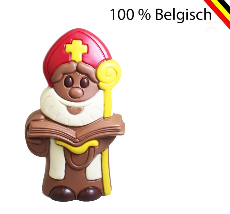 Saint Nicholas Gift - Giant Decorated Callebaut Sinterklaas 35 cm (Milk Chocolate - Â± 950 g)