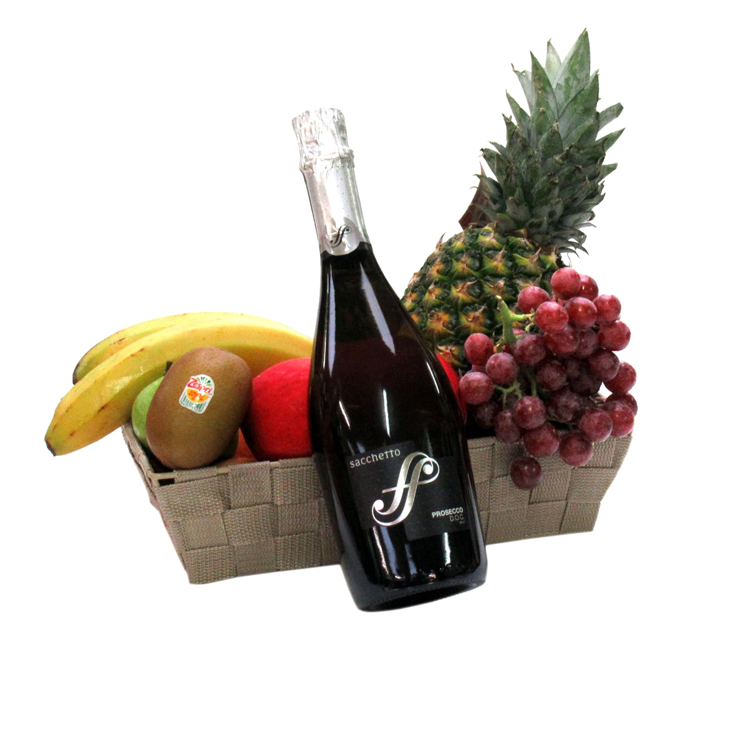 fruit basket +/- 4 kg with Italian bubbles
