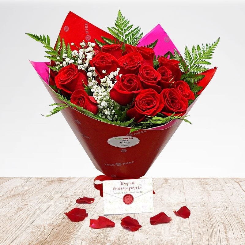 Bouquet 16 roses