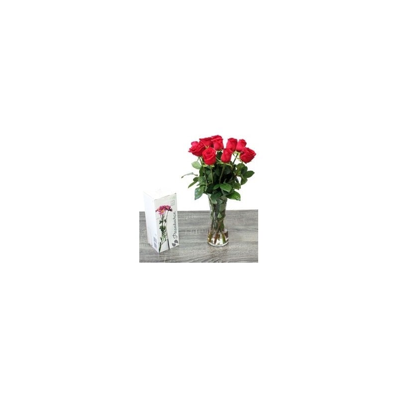 My vase of roses