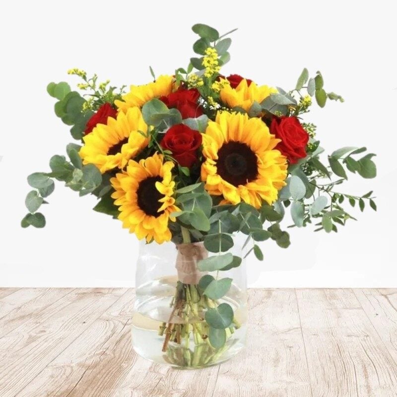 Sunflowers and Roses (Normal)