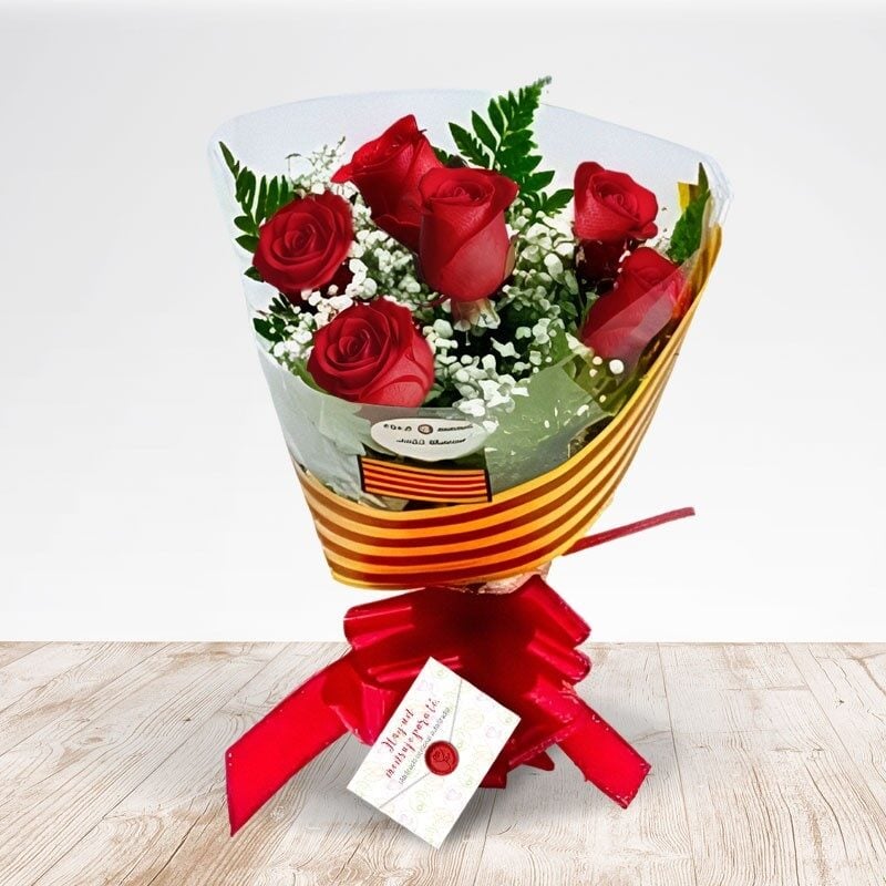 6 Roses Sant Jordi