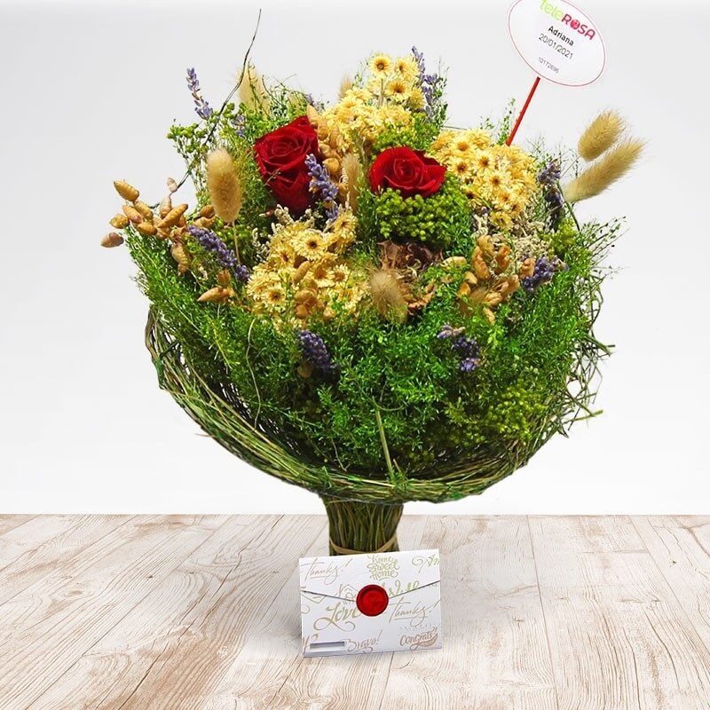 Red Vintage Bouquet