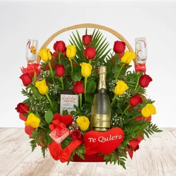 Champ. Toast Roses
