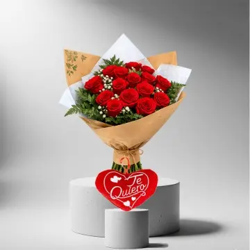 15 Roses Heartbeat Bouquet