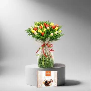 Tulips & delicious chocolates (Normal)