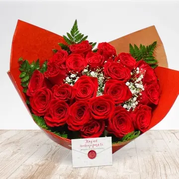 Bouquet 21 roses