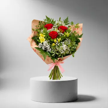Rose & Alstroemeria Bouquet