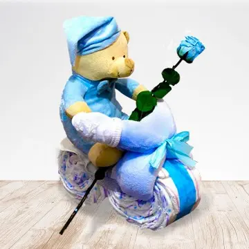 Baby boy motorbike