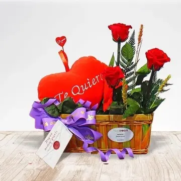 Heart with Eternal Roses