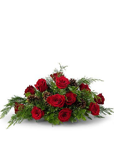 CENTERPIECE WITH ROSES (Little)