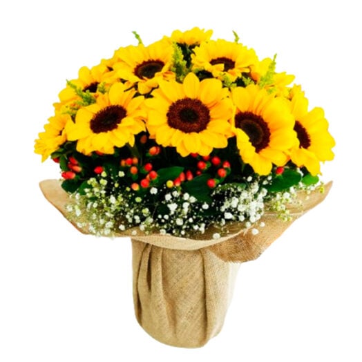 Sunflower flower arrangement