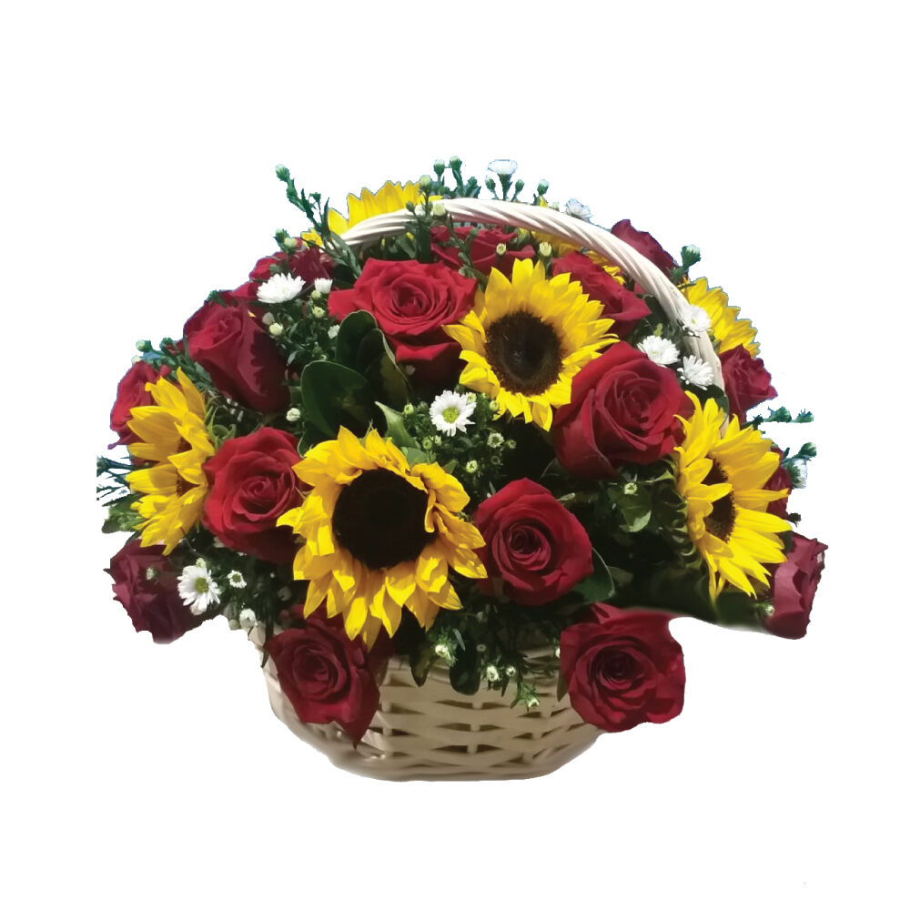 Roses And Sunflowers That Fall In Love