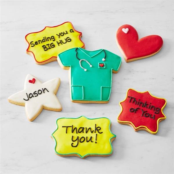 Health Heroes Personalized Cookie Set